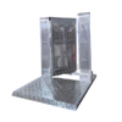 Stage barriers deur